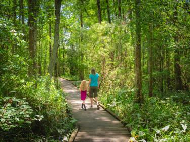 Boardwalk at Fairview Riverside State Park